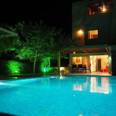 Deluxe Chrousso Pool Villa Paliouri Extérieur photo
